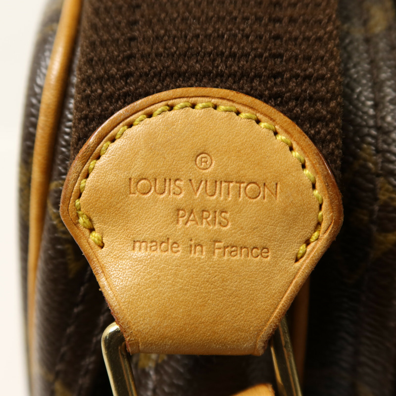 LOUIS VUITTON Monogram Reporter PM金扣肩背袋-5