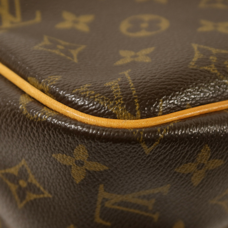 LOUIS VUITTON Monogram Reporter PM金扣肩背袋-12