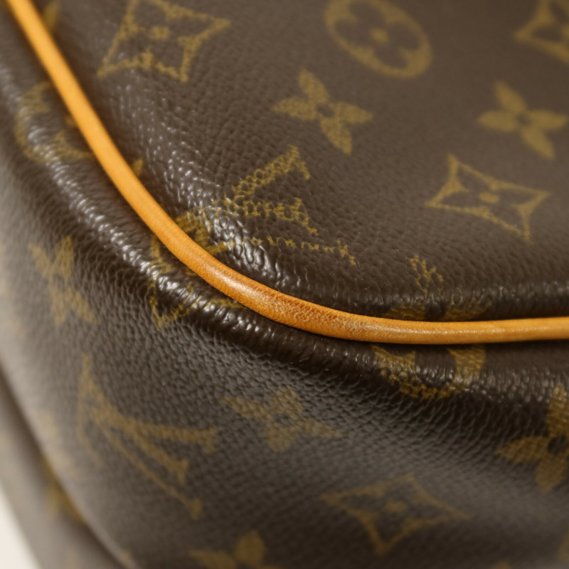 LOUIS VUITTON Monogram Reporter PM金扣肩背袋-13