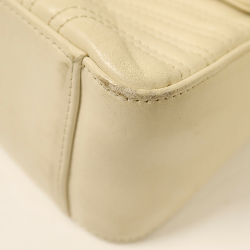 GUCCI 牛皮皮革GG Marmont金扣鏈帶手挽肩背兩用袋-11