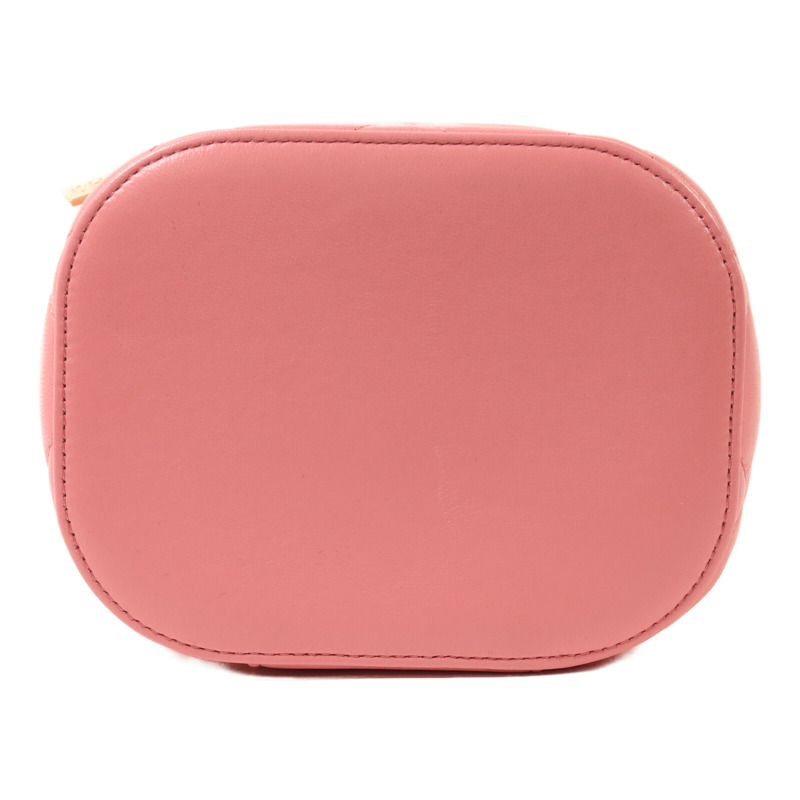 CHANEL 羊皮皮革Trendy CC Vantiy Case金扣鏈帶手挽肩背兩用袋-3