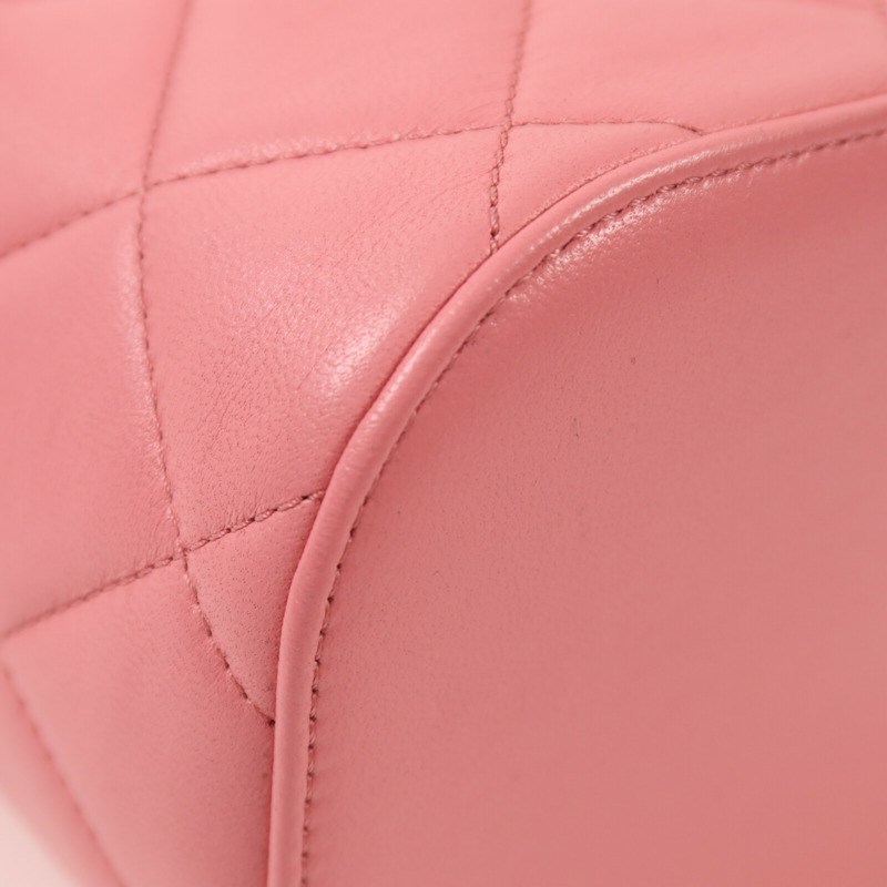 CHANEL 羊皮皮革Trendy CC Vantiy Case金扣鏈帶手挽肩背兩用袋-13