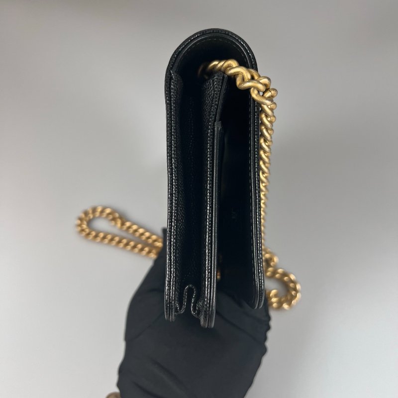 CHANEL BOY WOC荔枝 黑 晶片款-2