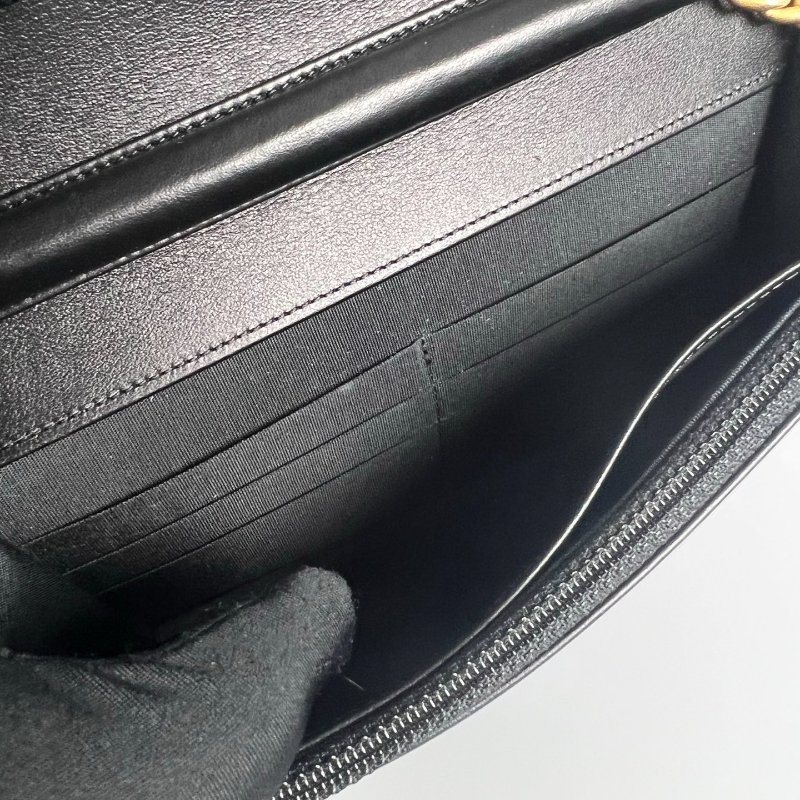 CHANEL BOY WOC荔枝 黑 晶片款-7