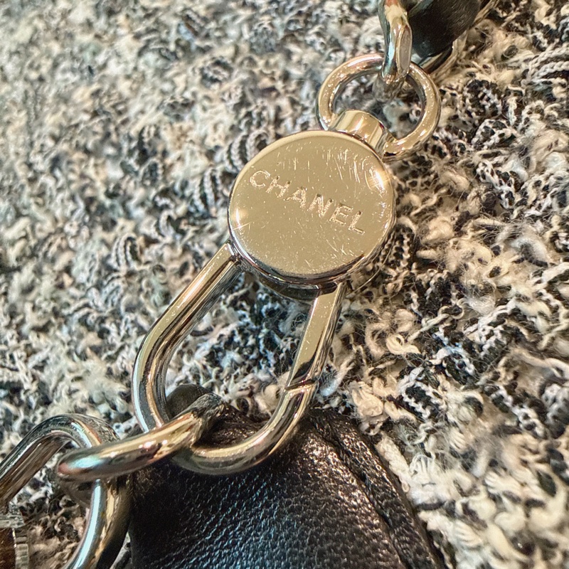 Chanel✨2024 粗花呢雙肩包mini小書包-40