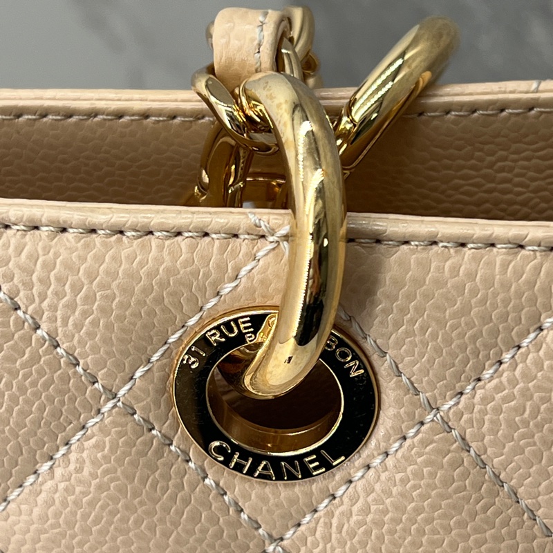 香緹國際精品 877 Chanel GST 豆腐包 裸色超質感 包況好-1