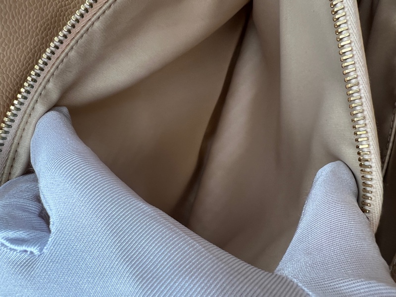 香緹國際精品 877 Chanel GST 豆腐包 裸色超質感 包況好-11