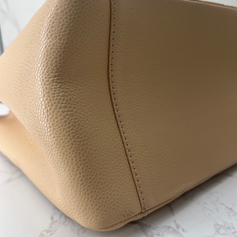 香緹國際精品 877 Chanel GST 豆腐包 裸色超質感 包況好-17