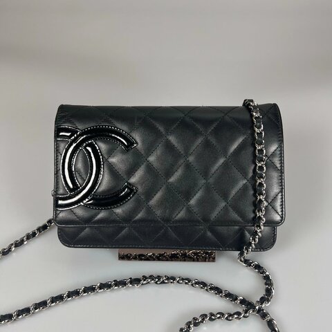 CHANEL 康朋WOC鍊包 黑 14982316