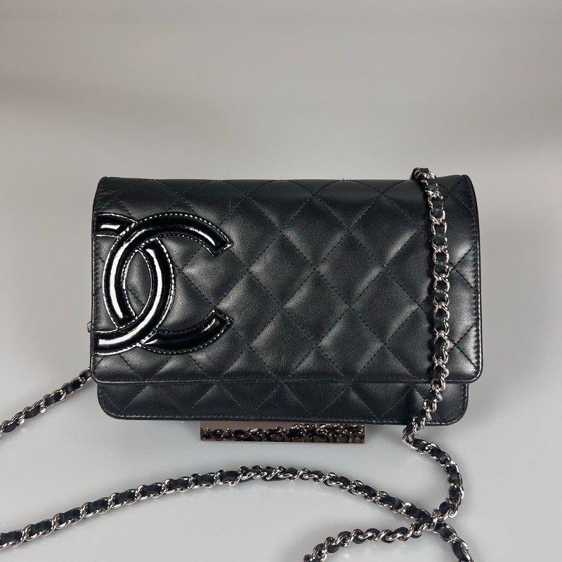 CHANEL 康朋WOC鍊包 黑 14982316-0