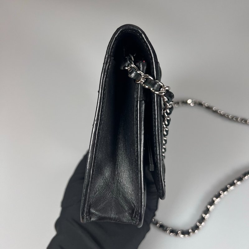 CHANEL 康朋WOC鍊包 黑 14982316-3