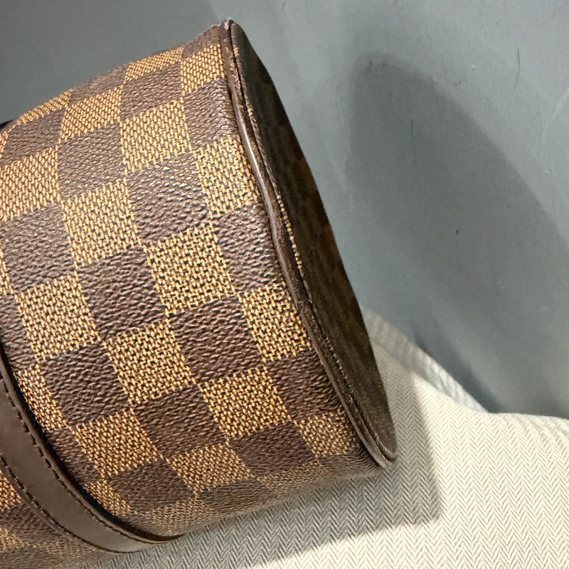 Louis Vuitton LV 棋盤格 巴比龍 圓筒包 肩背包  手提包-20