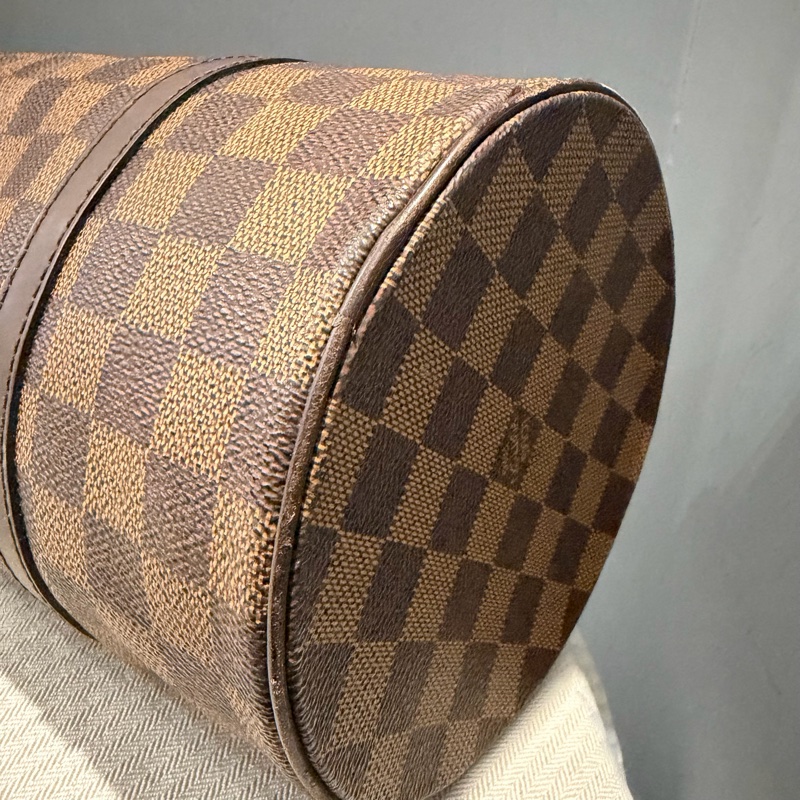 Louis Vuitton LV 棋盤格 巴比龍 圓筒包 肩背包  手提包-23