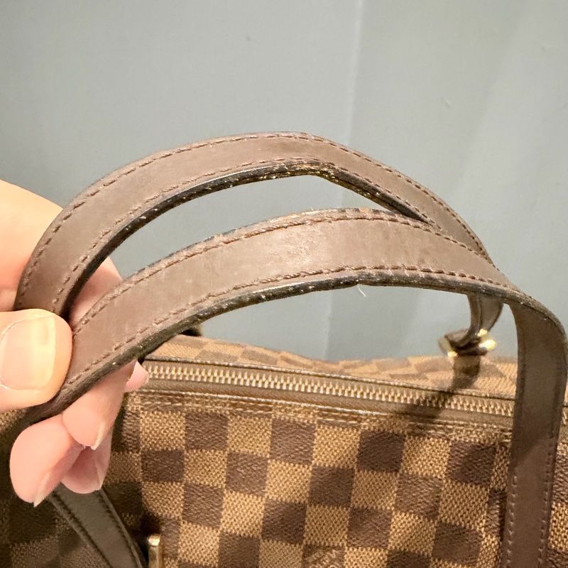 Louis Vuitton LV 棋盤格 巴比龍 圓筒包 肩背包  手提包-32