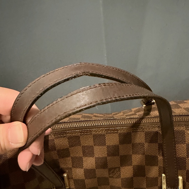 Louis Vuitton LV 棋盤格 巴比龍 圓筒包 肩背包  手提包-33