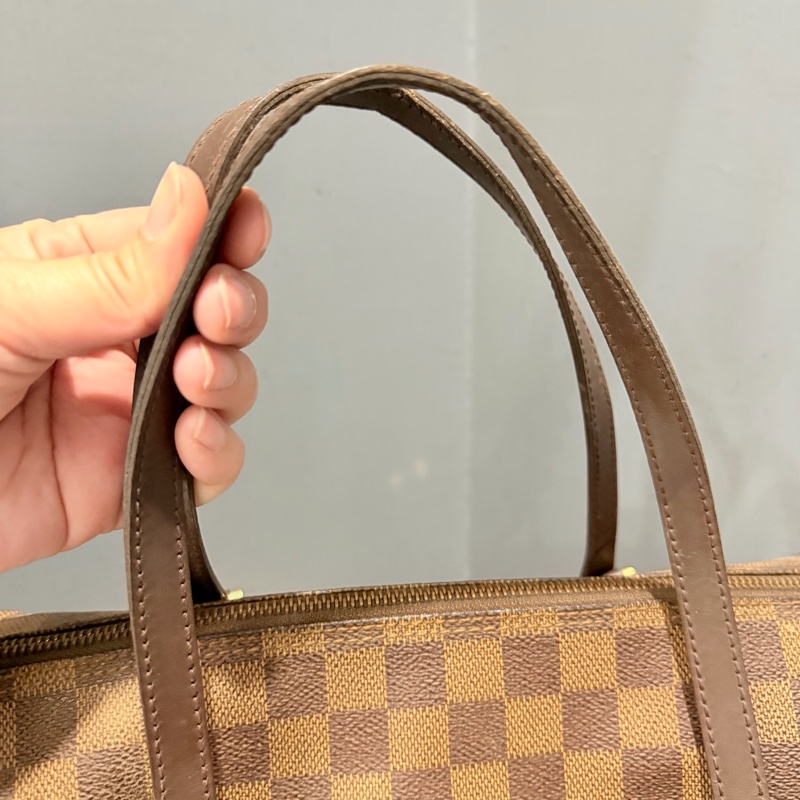 Louis Vuitton LV 棋盤格 巴比龍 圓筒包 肩背包  手提包-35