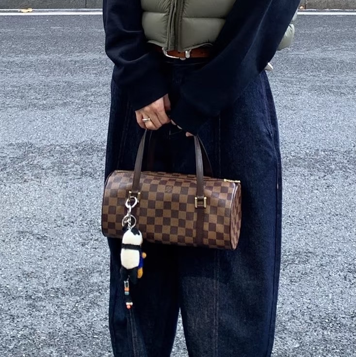 Louis Vuitton LV 棋盤格 巴比龍 圓筒包 肩背包  手提包-54