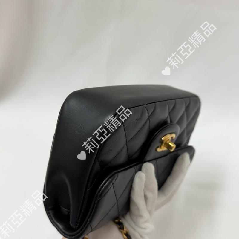 莉亞精品♡Chanel 愛心鏈條包 二手美包-11