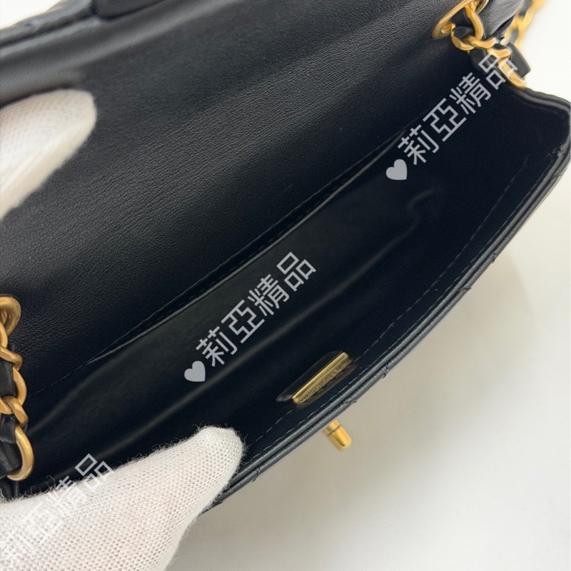 莉亞精品♡Chanel 愛心鏈條包 二手美包-13