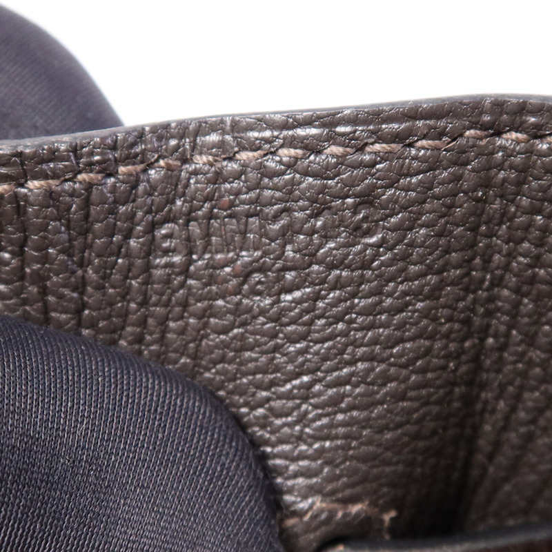 HERMES Barenia皮革Kelly Messenger GM銀扣肩背袋Rouge H-12