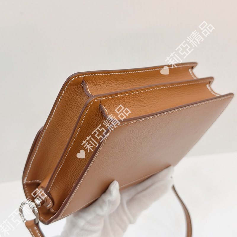 莉亞精品♡ Hermes mini Roulis金棕銀 B刻 99新-12