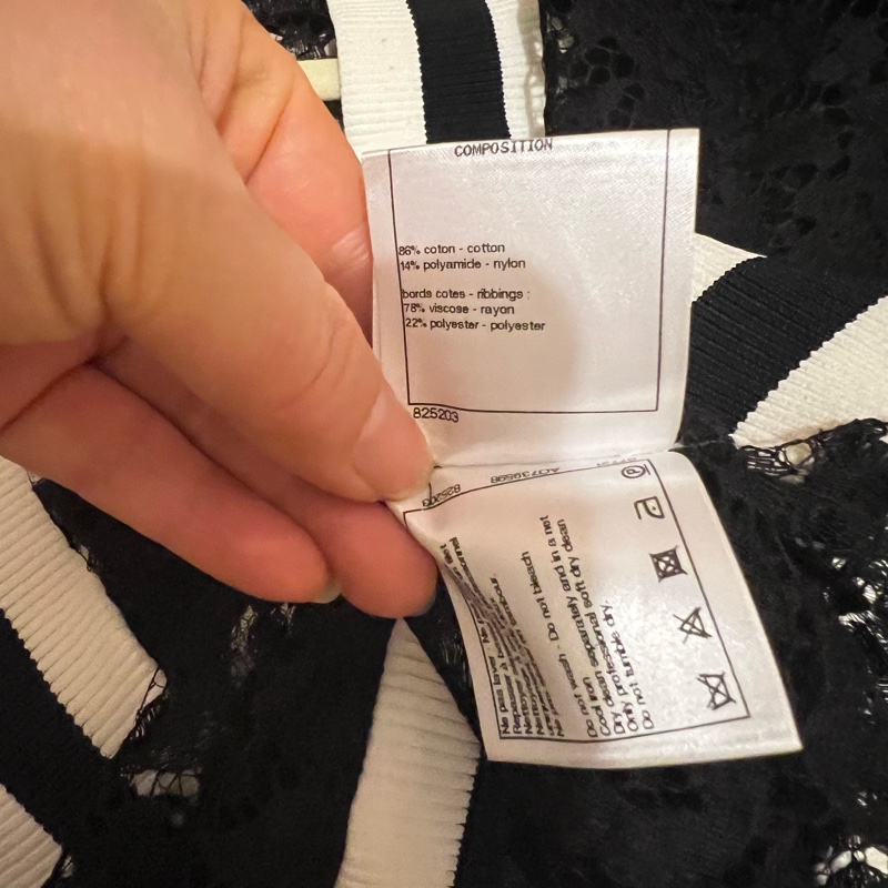 Chanel蕾絲上衣38碼-3