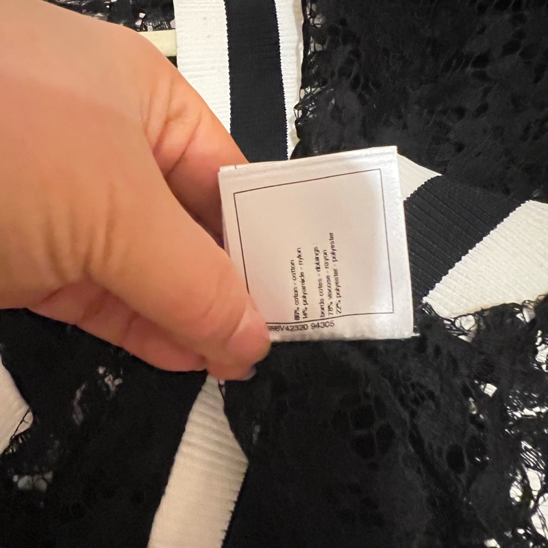 Chanel蕾絲上衣38碼-5