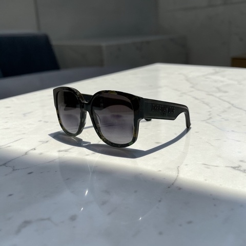 莉亞精品♡ Dior 27C1 綠琥珀墨鏡 二手