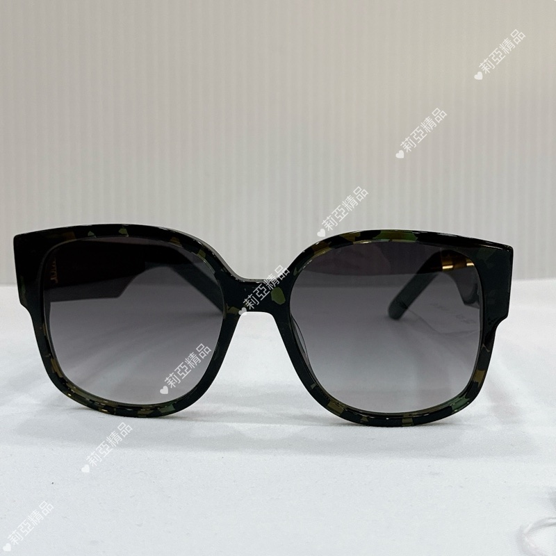 莉亞精品♡ Dior 27C1 綠琥珀墨鏡 二手-1