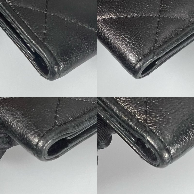 CHANEL 19行李吊牌 黑羊皮 29開-15