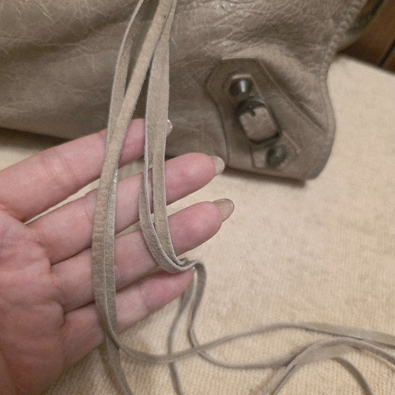 Balenciaga 巴黎世家 中款 機車包 氣質灰-28