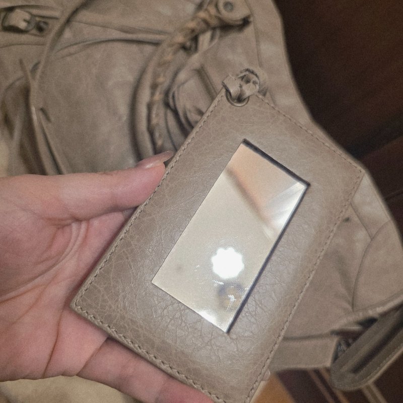 Balenciaga 巴黎世家 中款 機車包 氣質灰-41