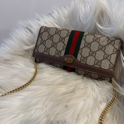 全新 Gucci Ophidia 鍊包