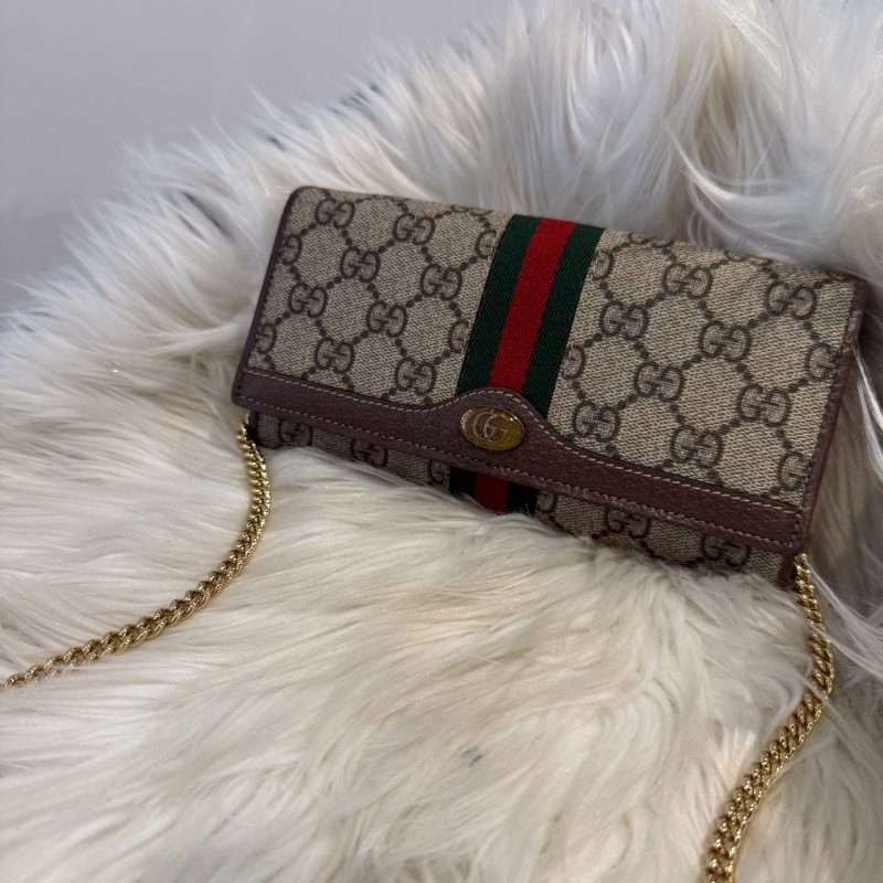 全新 Gucci Ophidia 鍊包-0