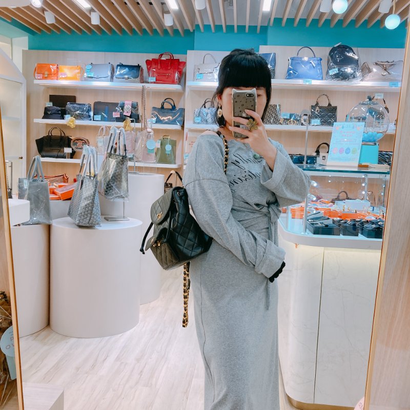 MS0591 Chanel 香奈兒 中古 雙肩包 背包 羊皮 黑色  24K黃金扣 Vinatge Duma 23cm Lambskin Black x Ghw-24