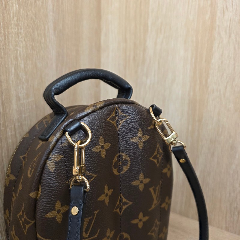 [晶片款現省3萬😆] LV老花Mini PalmSprings雙肩後背包/斜背包-3