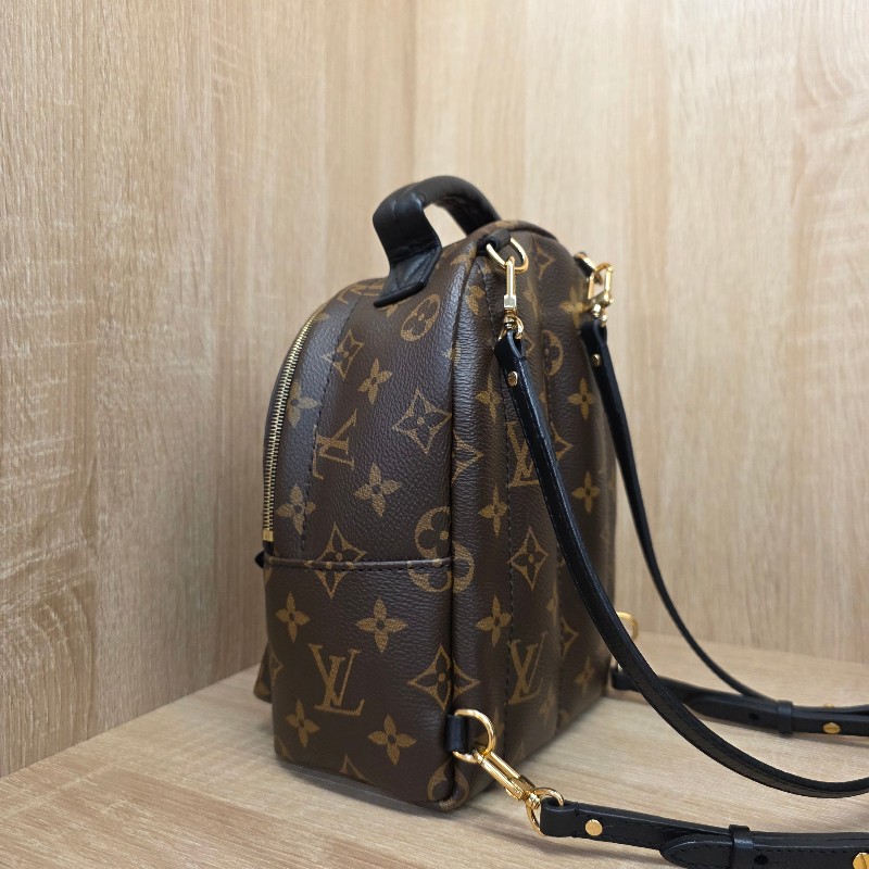 [晶片款現省3萬😆] LV老花Mini PalmSprings雙肩後背包/斜背包-4