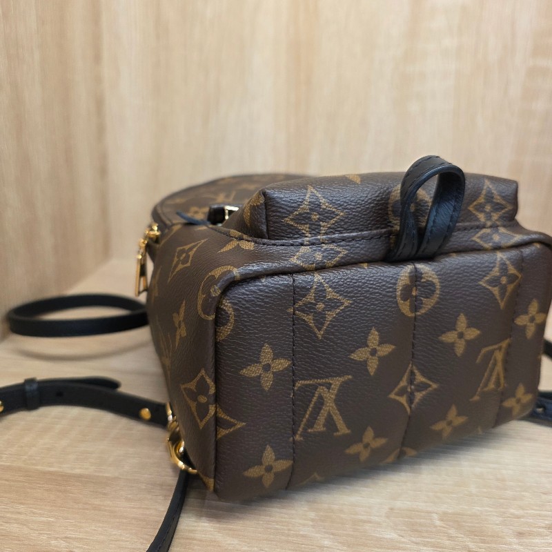 [晶片款現省3萬😆] LV老花Mini PalmSprings雙肩後背包/斜背包-8