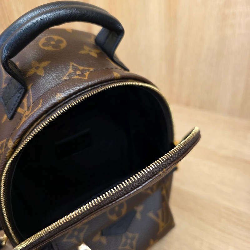 [晶片款現省3萬😆] LV老花Mini PalmSprings雙肩後背包/斜背包-15