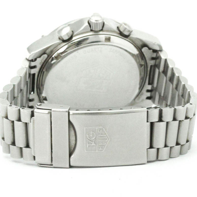 泰格豪雅專業石英不鏽鋼男士運動腕錶 560.206-4