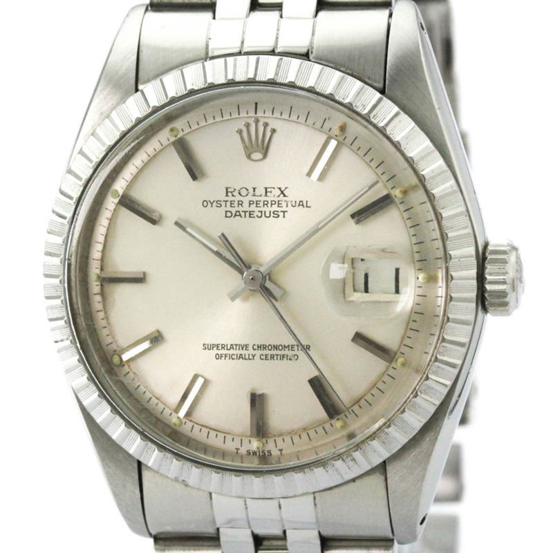 Rolex Datejust 1603 不鏽鋼自動男士腕錶（復古款）-0