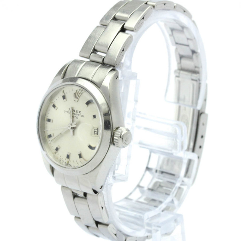 勞力士蠔式恆動日曆型 6916 精鋼自動上鍊女士腕錶（復古款）-1