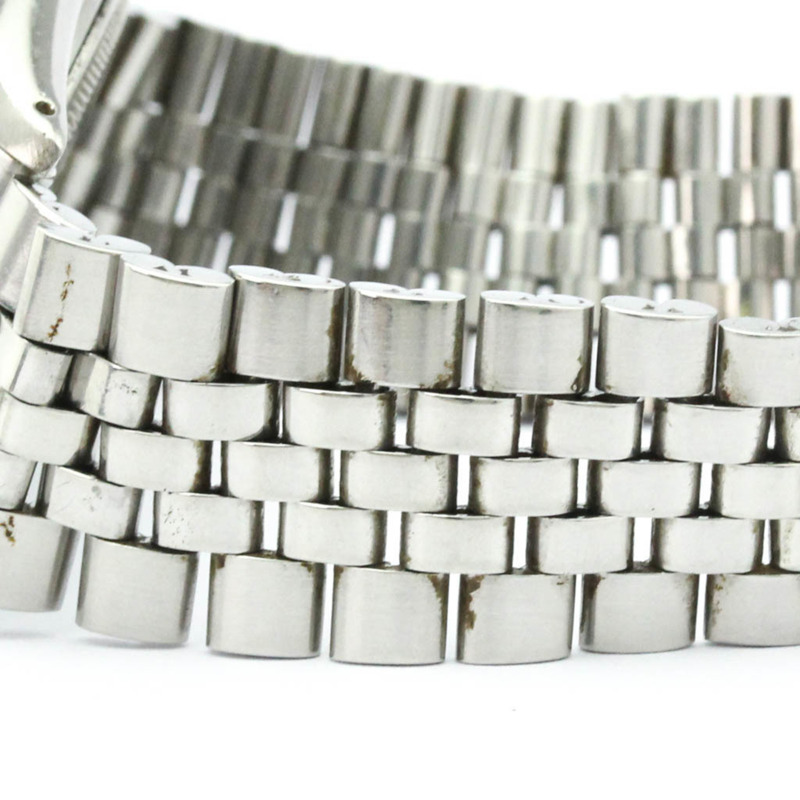 勞力士 Datejust 1601 白金精鋼自動男士腕錶（復古款）-2