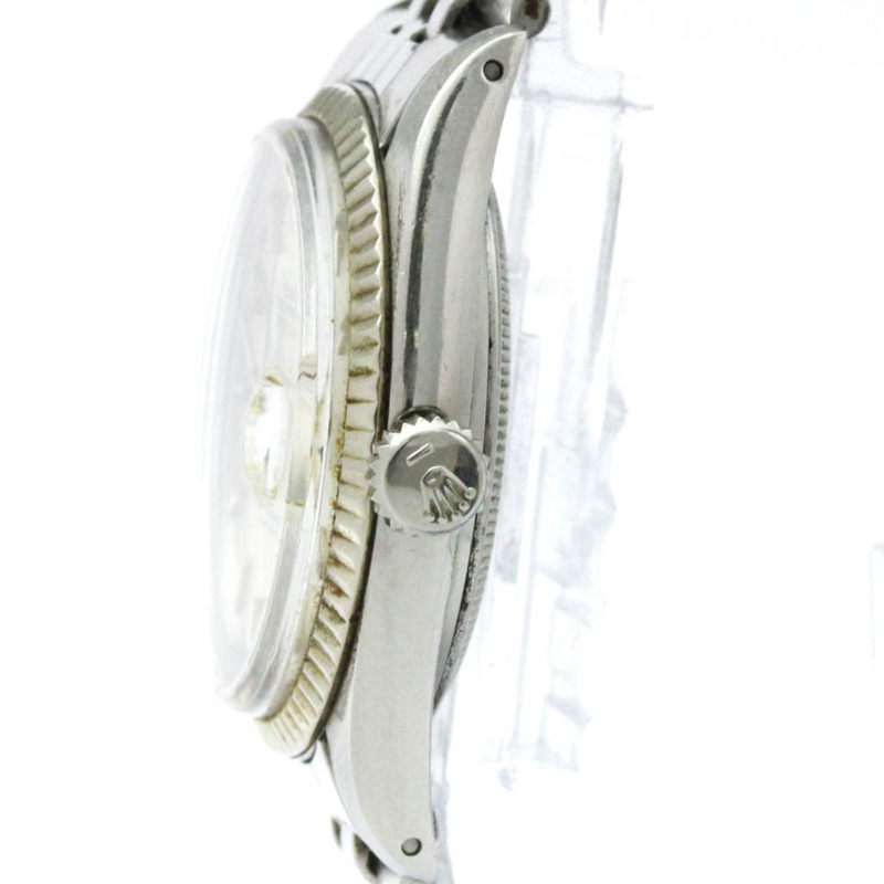 勞力士 Datejust 1601 白金精鋼自動男士腕錶（復古款）-3