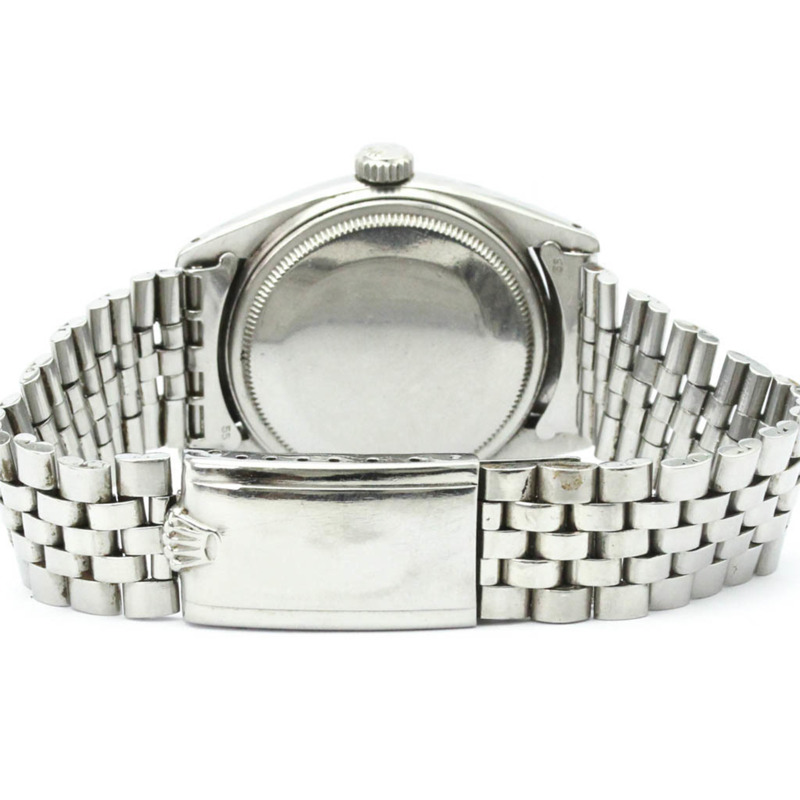 勞力士 Datejust 1601 白金精鋼自動男士腕錶（復古款）-4