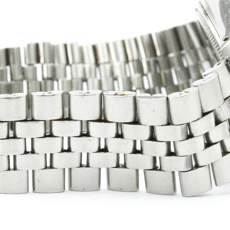 勞力士 Datejust 1601 白金精鋼自動男士腕錶（復古款）-7