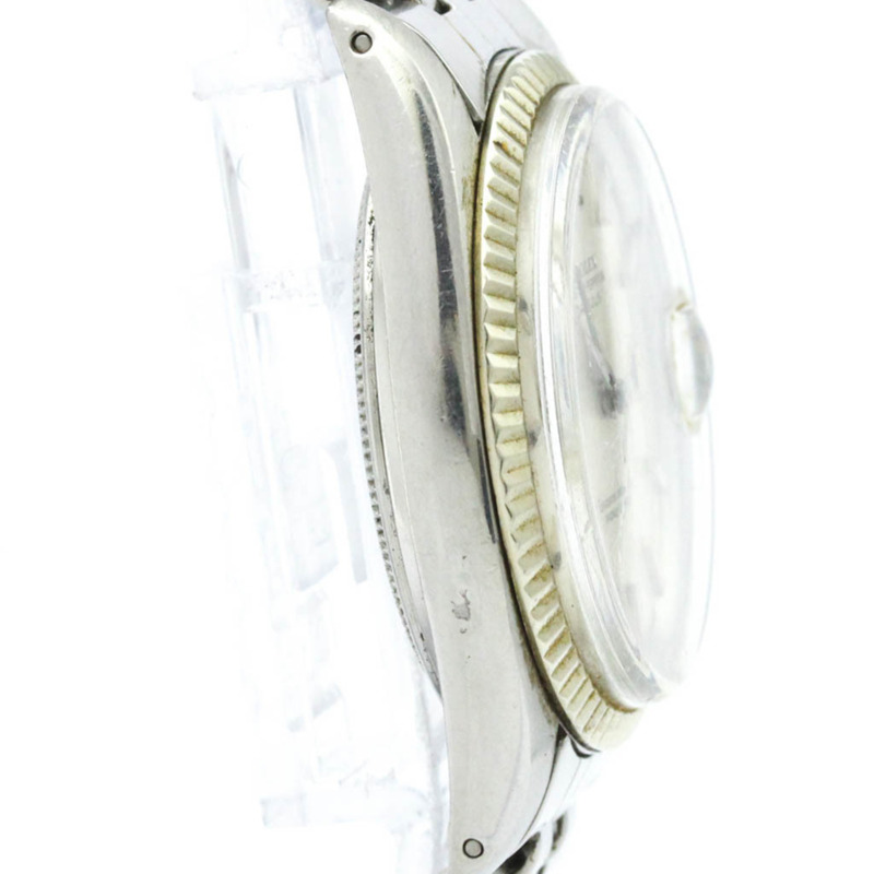 勞力士 Datejust 1601 白金精鋼自動男士腕錶（復古款）-8