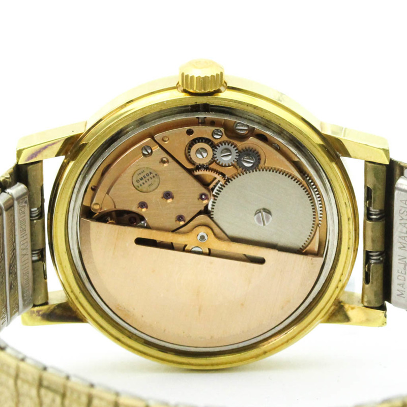 歐米茄 (OMEGA) Geneve 日曆型自動上鍊男士腕錶 166.0117 復古款-5