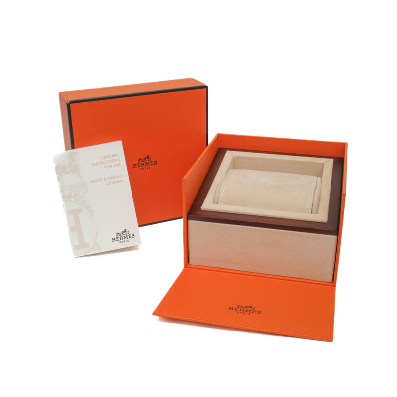 愛馬仕 Clipper 系列不鏽鋼自動女士腕錶 CL5.410 拋光款-5