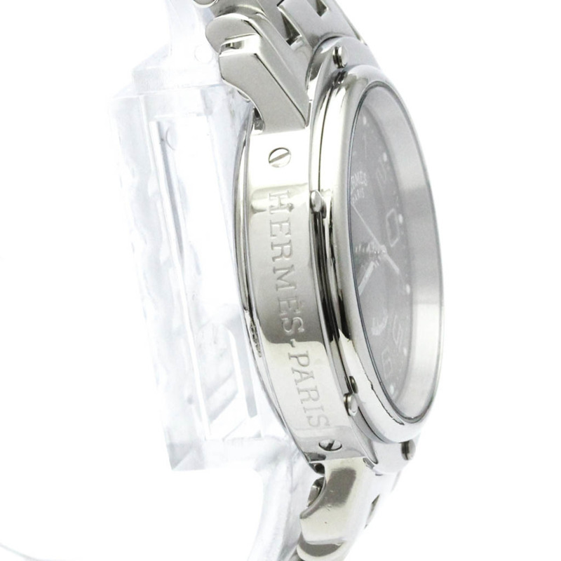 愛馬仕 Clipper 系列不鏽鋼自動女士腕錶 CL5.410 拋光款-8